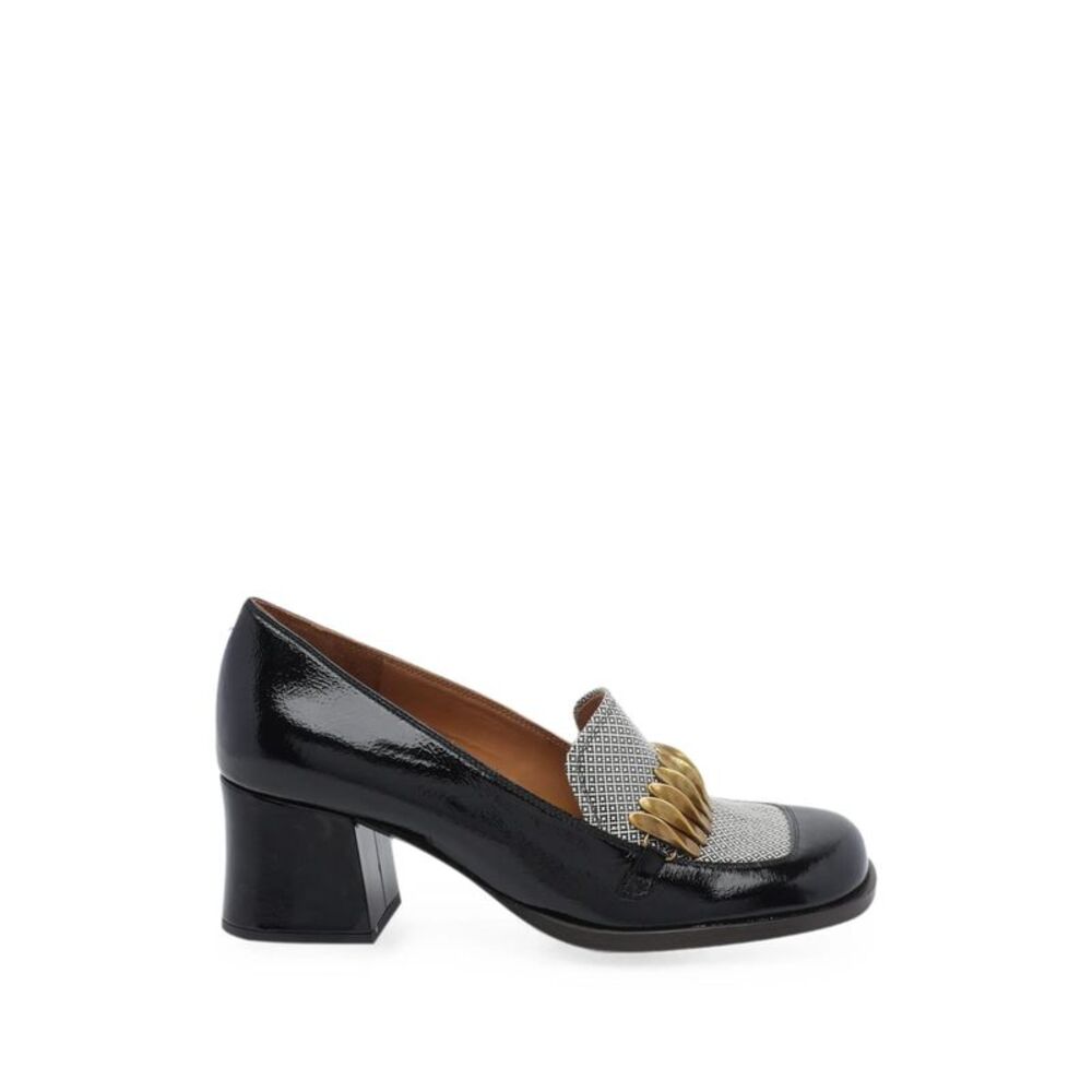 Chie Mihara Black Loafers Women